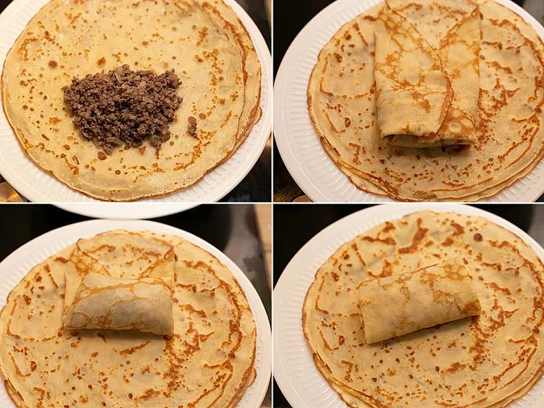 Блинчики с сердцем. Этап 8
