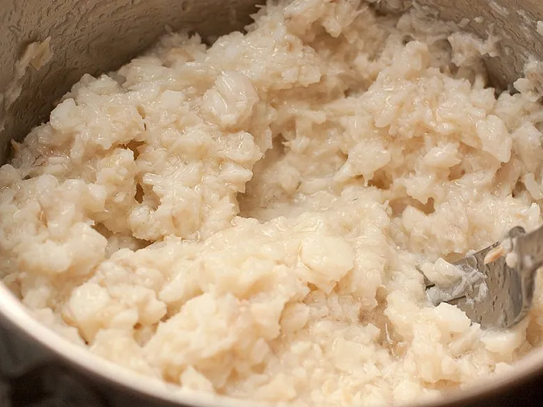 Брандада из трески (Brandade de morue, brandade de bacalao). Этап 7