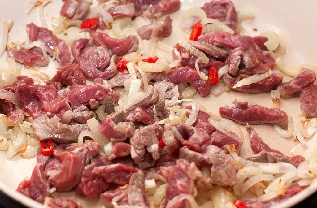 Буррито с мясом. Этап 3