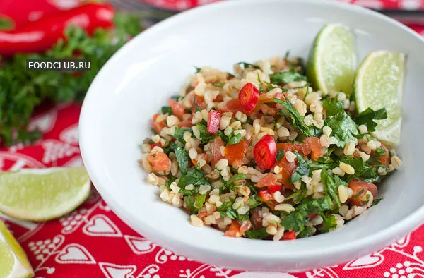 Салат табуле (tabbouleh). Этап 5