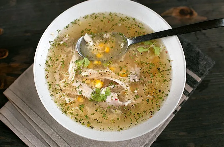 Китайский куриный суп. Этап 9