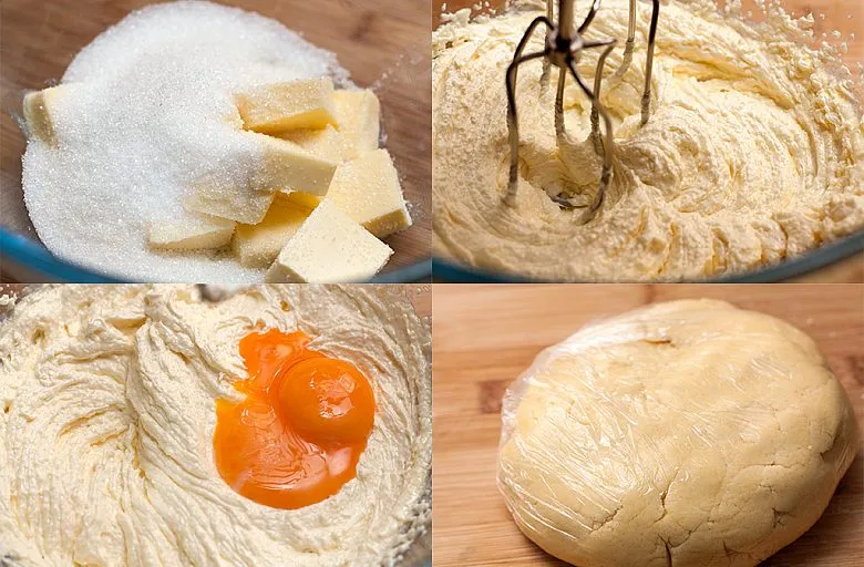 Пирог с ревенем и клубникой. Этап 1