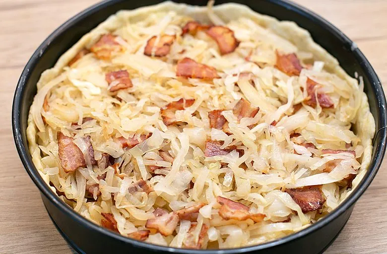 Киш с капустой. Этап 7
