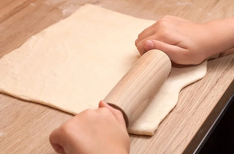 Слоеные булочки с корицей. Этап 1