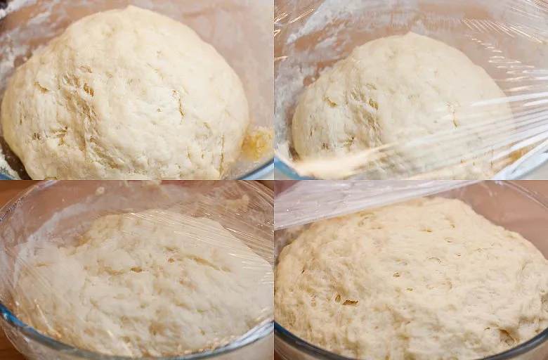 Дрожжевые пирожки с мясом. Этап 2
