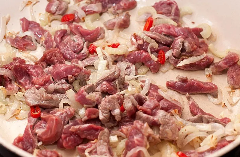 Буррито с мясом. Этап 3