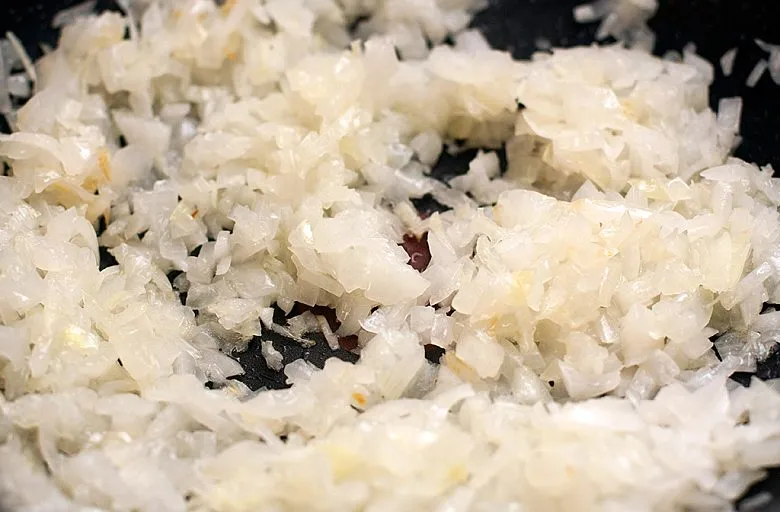 Жареная картошка с лисичками. Этап 3