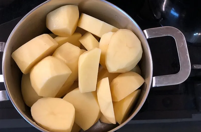 Картофельные зразы с грибами. Этап 2