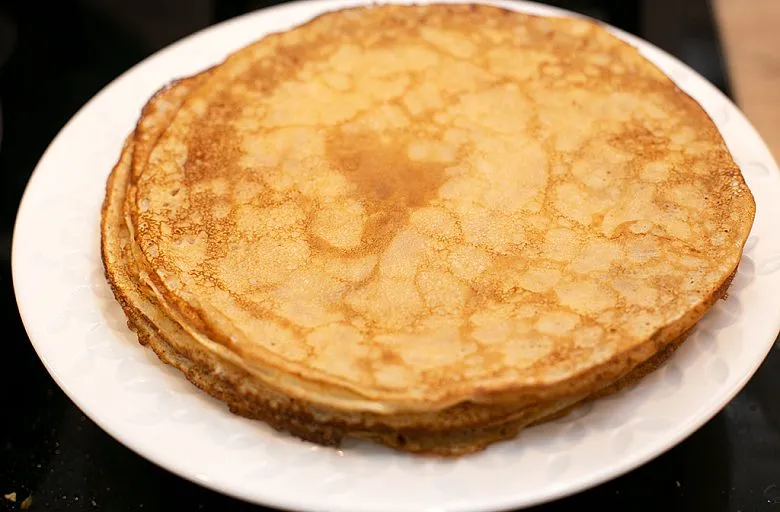 Блинчики Crêpes Suzette «Креп Сюзетт». Этап 10