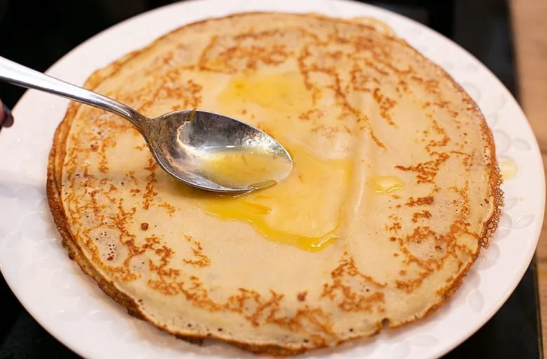 Блинчики Crêpes Suzette «Креп Сюзетт». Этап 11