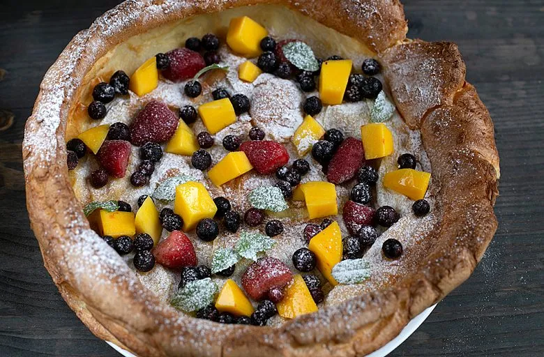 Сладкий «Голландский малыш» (dutch baby). Этап 10