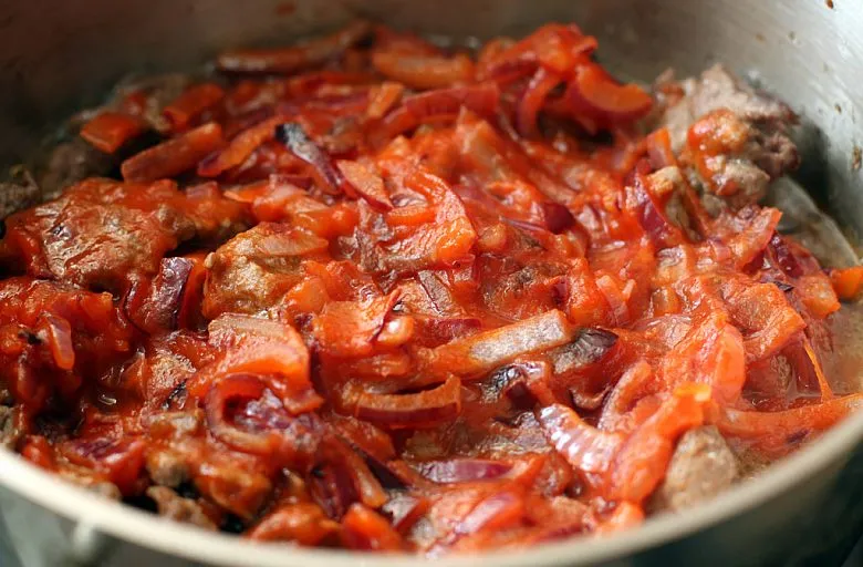 Мясо с черносливом. Этап 6
