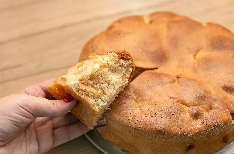 Шарлотка с яблоками. Этап 10