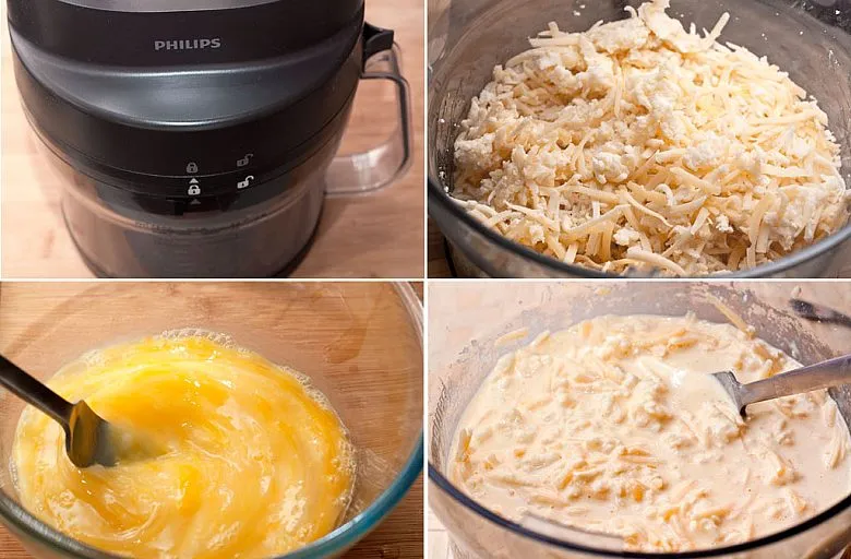 Киш с сыром. Этап 2