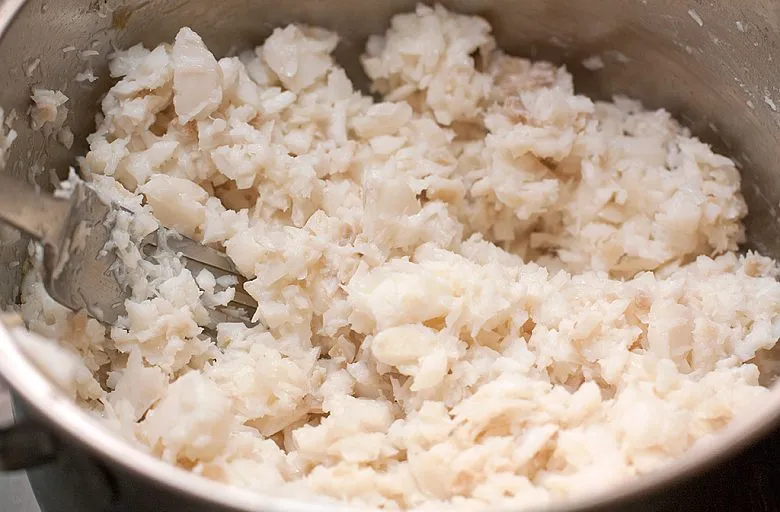 Брандада из трески (Brandade de morue, brandade de bacalao). Этап 6
