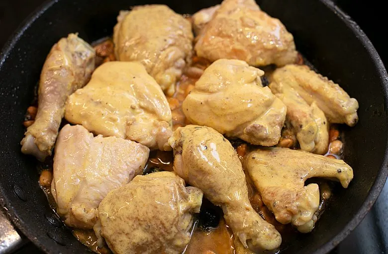 Цыпленок в йогуртовом соусе. Этап 10