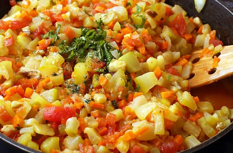 Икра из кабачков. Этап 7