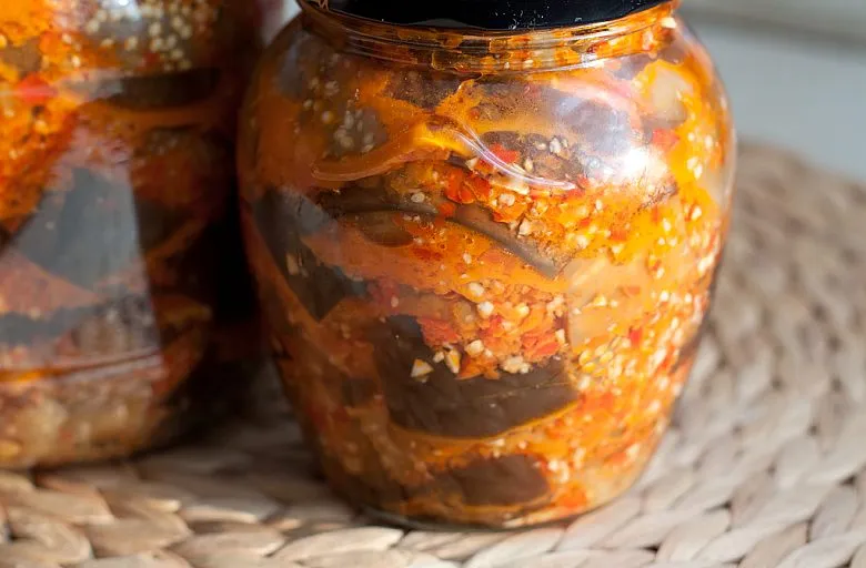 Баклажаны на зиму. Этап 9