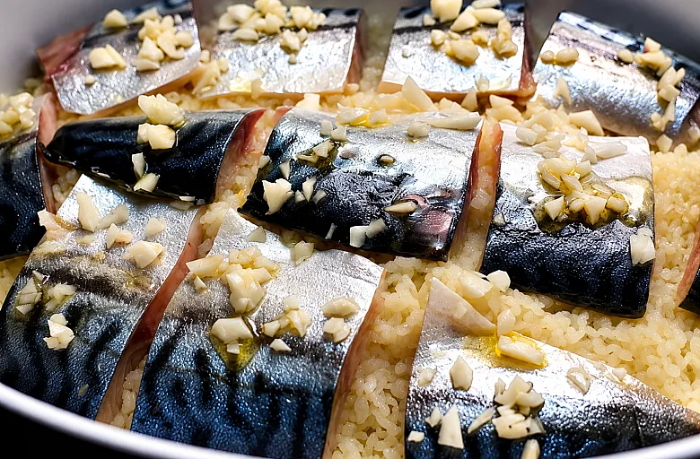 Cкумбрия, запеченная с картофельным пюре. Этап 7
