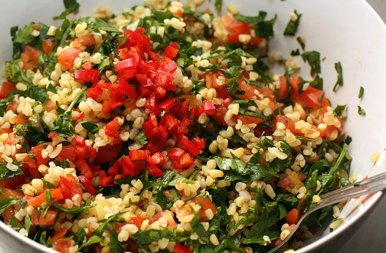 Салат табуле (tabbouleh). Этап 3