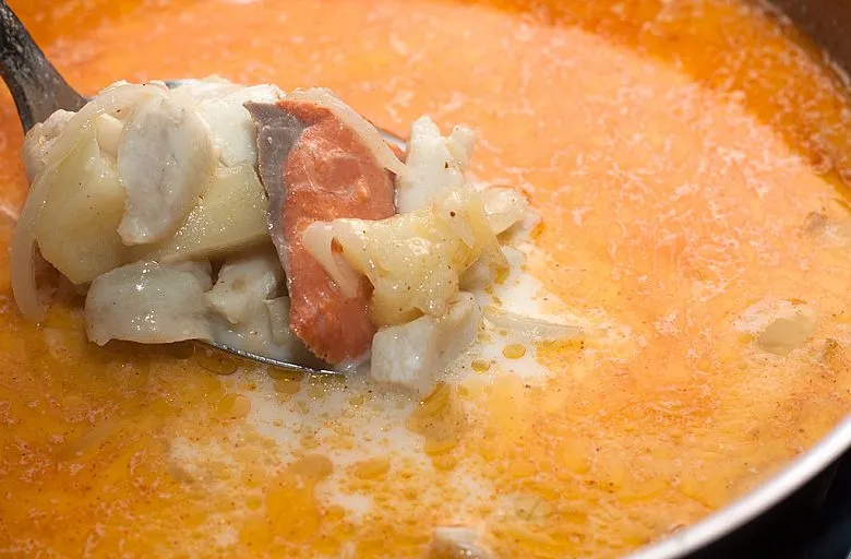Новоанглийский рыбный чаудер (fish chowder). Этап 12