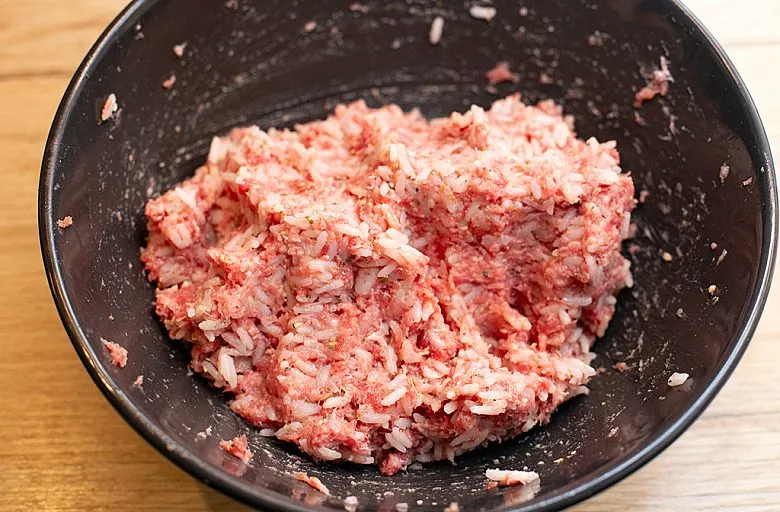 Голубцы с мясом и рисом. Этап 4