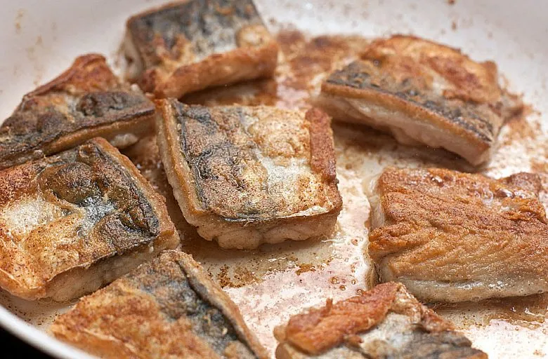 Скумбрия жареная. Этап 4