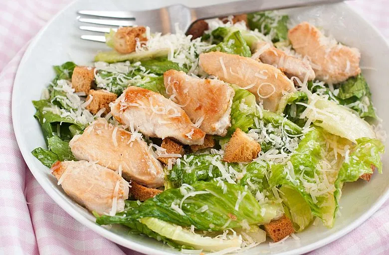 Цезарь с курицей. Этап 8