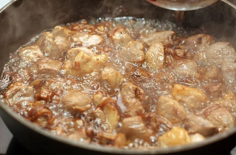 Узбекский плов (Андижанский). Этап 6