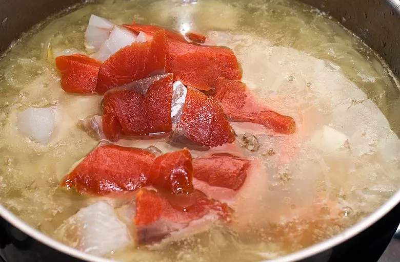 Новоанглийский рыбный чаудер (fish chowder). Этап 11