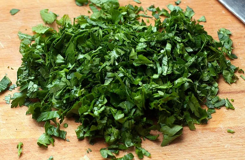 Салат табуле (tabbouleh). Этап 2