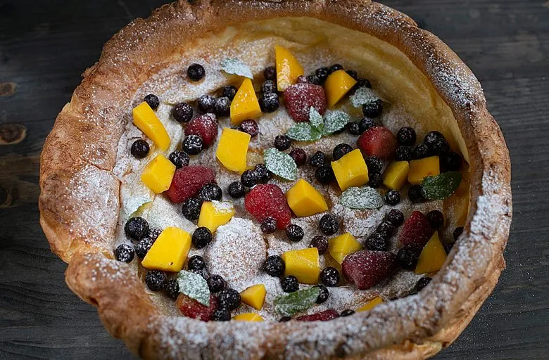 Сладкий «Голландский малыш» (dutch baby). Этап 9