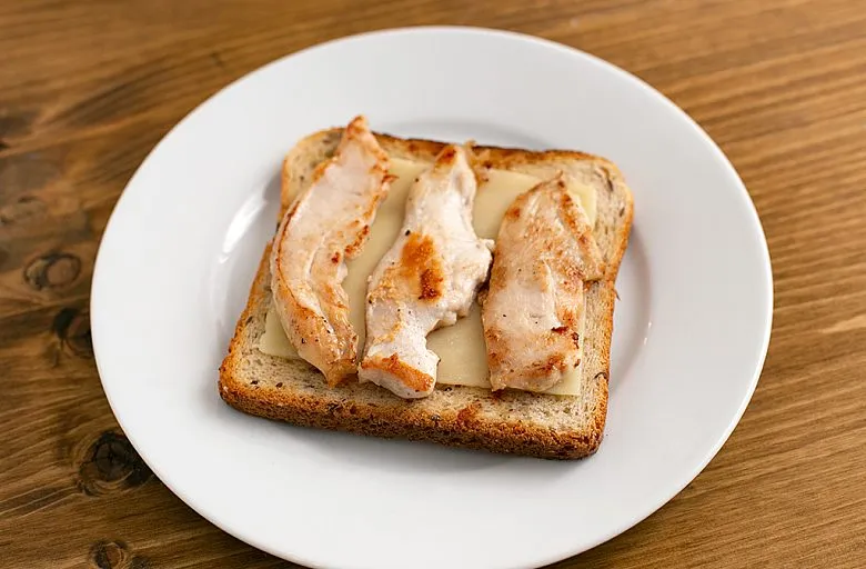 Сэндвич с курицей. Этап 3