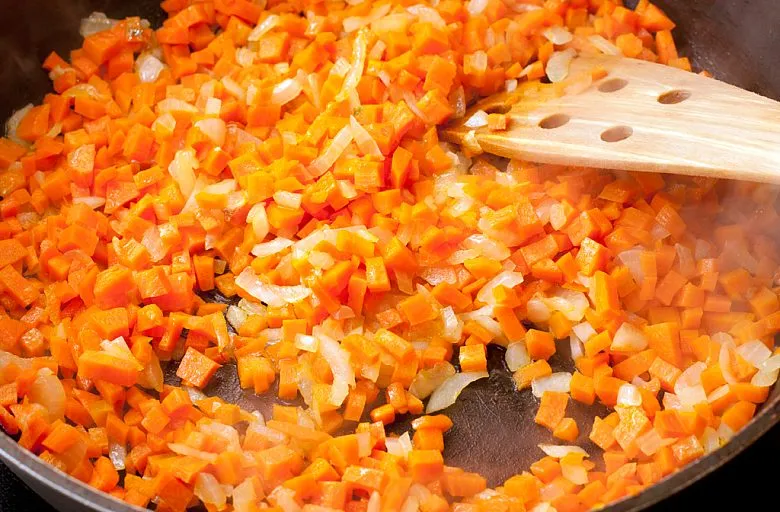 Кабачковая икра (кусочками). Этап 6