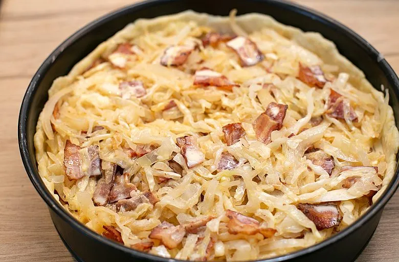 Киш с капустой. Этап 10
