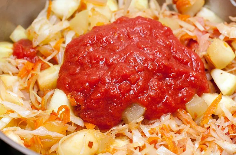Рагу с капустой и кабачками. Этап 6