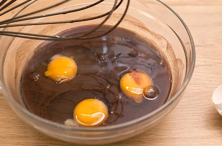 Блины из черемуховой муки. Этап 3