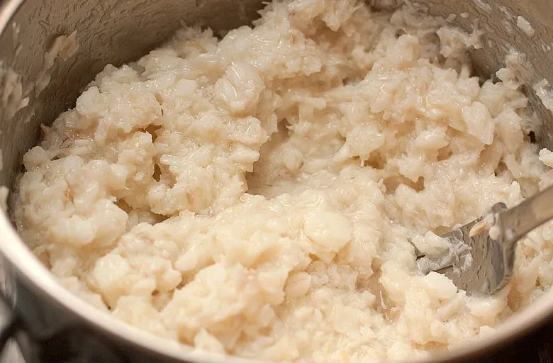 Брандада из трески (Brandade de morue, brandade de bacalao). Этап 7