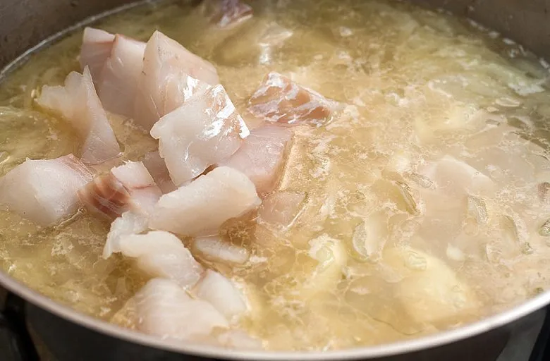 Новоанглийский рыбный чаудер (fish chowder). Этап 10