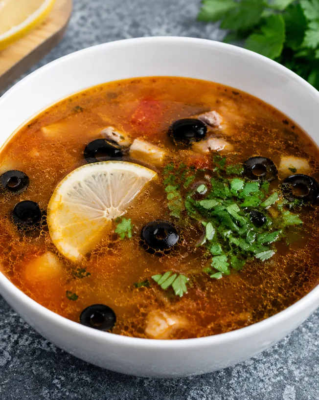 Солянка сборная мясная