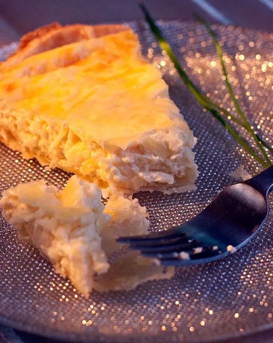 Киш с сыром
