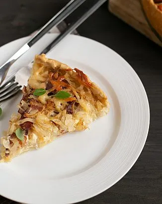 Киш с капустой