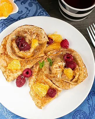 Блины на сметане и пиве
