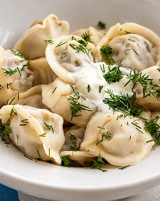 Пельмени с говядиной