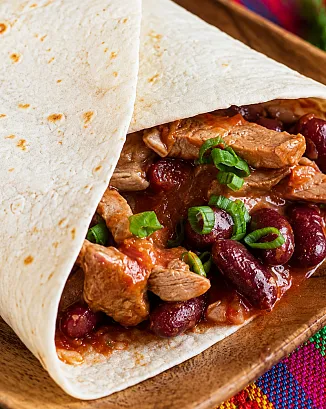 Буррито с мясом