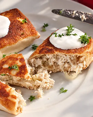 Блинчики с курицей