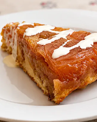 Янтарный яблочный пирог Татьяны Толстой