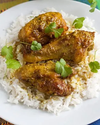 Курица карри в духовке